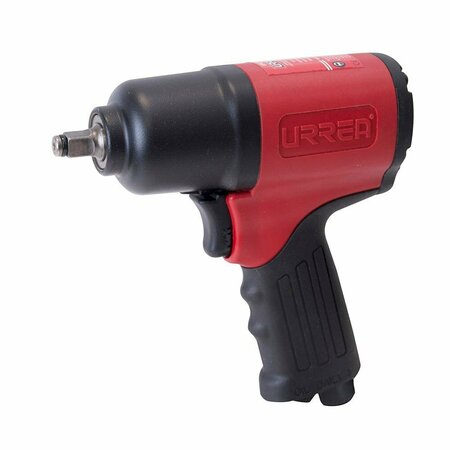 URREA Urrea Heavy Duty Twin Hammer Composite Air Impact Wrench, 3/8" Drive Size, 280 Max Torque UPC727